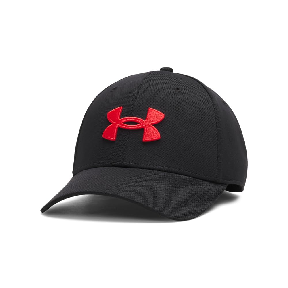 Gorra Under Armour Blitzing Stretch Fit Negra Roja L/xl