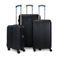 Olympia U.S.A - Set De 3 Maletas S+M+L Olympia Negro-Azul