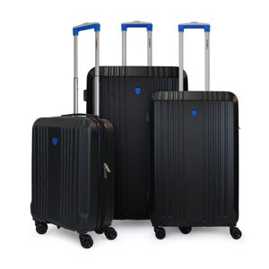 Olympia U.S.A - Set De 3 Maletas S+M+L Olympia Negro-Azul
