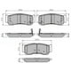 thumbnail image 1 of Pastillas Freno para auto POWERSTOP 17-1543, 1 of 3