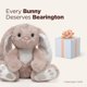 thumbnail image 5 of Peluche de peluche con forma de conejito Bearington Boomer de 26,67 cm para bebés, 5 of 6
