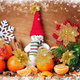 thumbnail image 3 of Flores Navideñas Artificiales Adornos Arbol Navidad 30 Pcs, 3 of 3