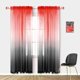 thumbnail image 1 of Juego de cortinas modernas Pitalk para sala de estar, 213 cm de longitud, 2 paneles, 1 of 6