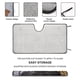thumbnail image 2 of Pantera Negra Parasol para Parabrisas Delantero Protector Plegable, Visera Solar para Auto Bloquea Rayos UV Mantiene tu Vehículo Fresco 130cm*70cm, 2 of 6