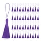 thumbnail image 1 of Mini Silky Bookmark Tassels Uxcell Púrpura, 1 of 3