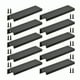 thumbnail image 1 of Tiradores Manilla Negro Mueble Puerta 15cm 10 Unid, 1 of 3