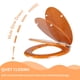 thumbnail image 3 of Asiento de Inodoro Angel Shield Alargado de Madera con Cierre Suave, 3 of 8