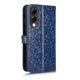 thumbnail image 5 of Funda Cartera Lunares Samsung Galaxy S25 Edge con Tarjetero, Correa y Soporte Azul, 5 of 6