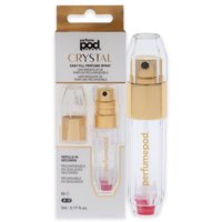 Atomizador Travalo Pod Crystal Gold Spray Recargable