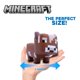 thumbnail image 4 of Peluche Just Toys Minecraft Mooshroom Cow 15 cm Serie 4, 4 of 6