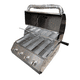 thumbnail image 2 of Parrilla a gas empotrada de 4 quemadores - Acero inoxidable + Spiedo con Motor, 2 of 4