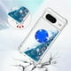 thumbnail image 3 of Funda Para Google Pixel 8 Con Brillo Líquido, Protección Completa Y Soporte De Anillo Giratorio, 3 of 4