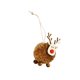 thumbnail image 5 of Navidad Reno Figuras Decoración Elk Deer Doll Para A?o Nuevo Jardín Marrón, 5 of 5