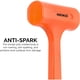 thumbnail image 3 of Martillo Dead Blow NEIKO 02848A 3LB Naranja Nean Unibody, 3 of 3