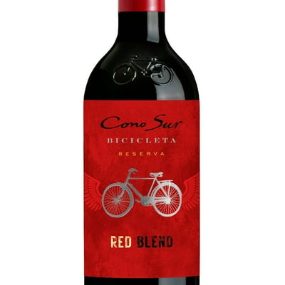 Vino Tinto Red Blend Reserva 13° Botella 750 Ml Bicicleta