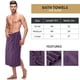 thumbnail image 2 of Toallas de baño Utopia Towels, paquete de 4 unidades, 100% algodón, color ciruela, 2 of 9