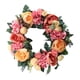 thumbnail image 1 of Corona De Flores De Peonía De 16.0 In Para Puerta De Navidad, Pared, Ventana, Decoración Colgante, 1 of 5