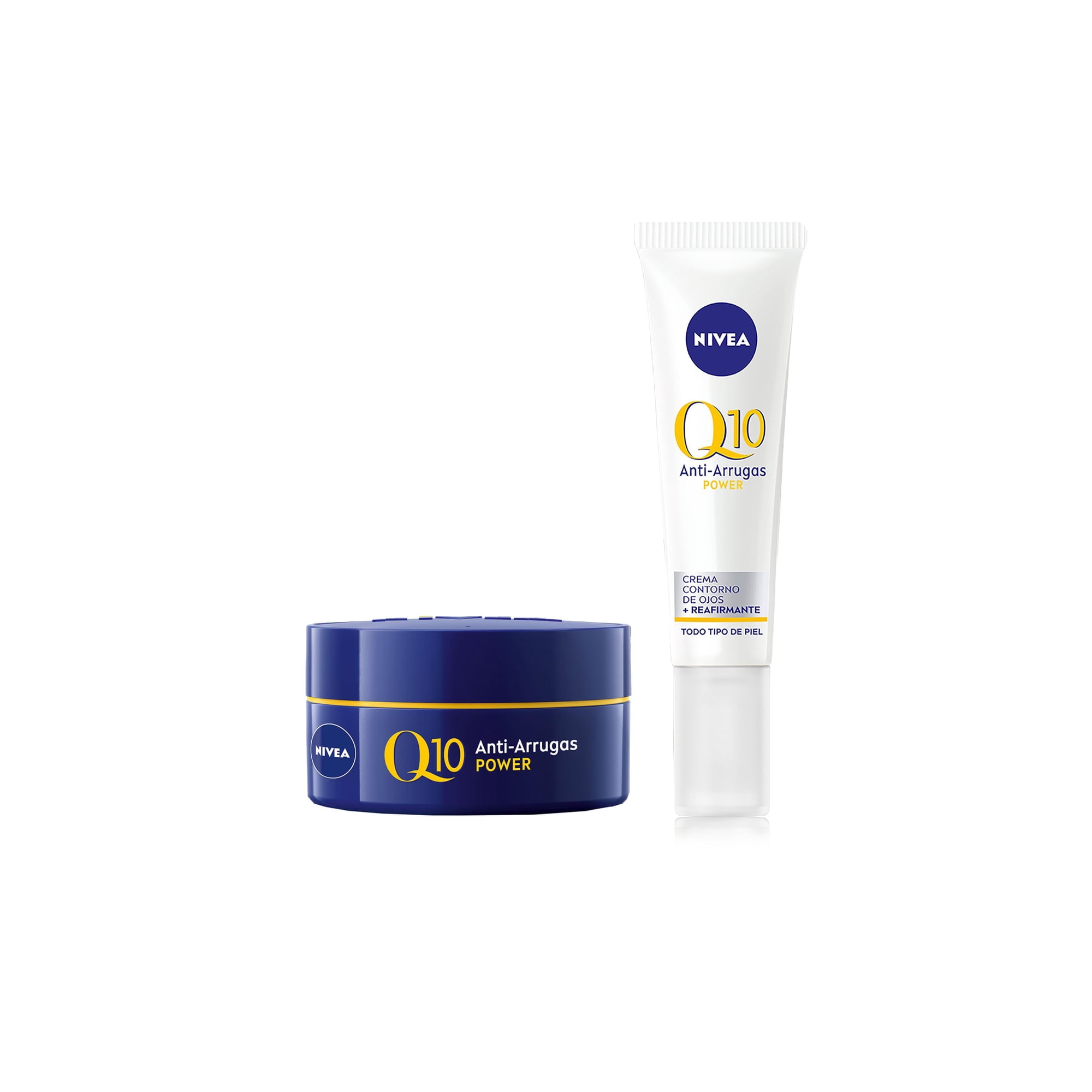 Pack Nivea Crema Q10 Noche + Contorno Ojos Antiarrugas