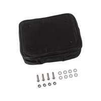 Magideal - Bolsa Trasera Para Asiento De Motocicleta, Bolsa Portaequipajes Trasera, Multifunción, Instalación Simple, Bolsa Para Guardabarros, Resistente Al Agua