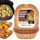 thumbnail image 1 of Forros de papel Air Fryer, tamaño uBee, 10 pulgadas, 150 unidades, pergamino, 1 of 7