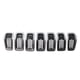 thumbnail image 4 of 7 Insertos De Parrilla Delantera 68303626AC Para Jeep Cherokee 2014-2018 Marco Gris, 4 of 5