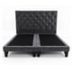 thumbnail image 3 of CAMA 2 PLAZAS CAPITONE BASE DIVIDIDA GRIS OSCURO EN FELPA, 3 of 4