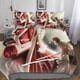 thumbnail image 1 of Juego de ropa de cama de Attack on Titan, funda nórdica de microfibra suave con cremallera oculta y diseño estampado para niños, adolescentes y adultos, juego de 3 piezas., 1 of 3