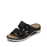 Sandalia Estilo Chala Confort Taco Cuña Mujer Weide Jn723