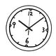 thumbnail image 2 of Reloj De Pared Acrílico Reloj Digital Doodle único Para Sala De Estudio Interior Estilo De Cocina A, 2 of 3