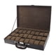 thumbnail image 5 of Caja de reloj con 24 ranuras, organizador de caja de reloj, caja de almacenamiento de exhibición de reloj de cuero PU con almohadas para reloj, regalo, 5 of 5