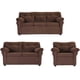 thumbnail image 2 of Living Mateo 321 - Tela Felpa Chocolate, 2 of 10