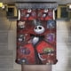 thumbnail image 2 of Spide Web Jack The Nightmare Before Christmas Comforter Set Soft 3 Pcs Twin Bedding Sets Thicken for All Season, 2 of 5