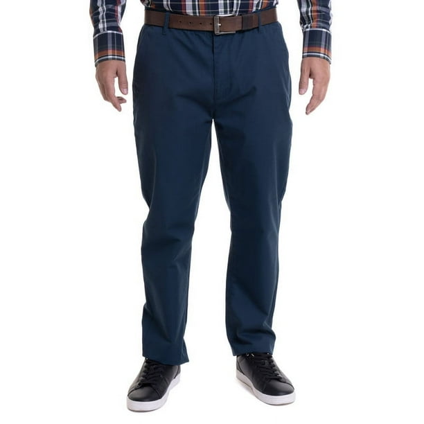 Pantalón Frente Plano Azul Marino