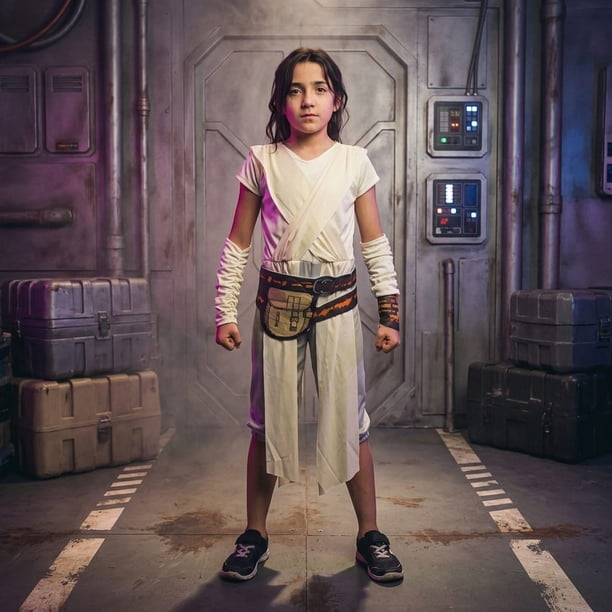 Disfraz De Jedi Star Wars Deluxe Para Niño