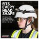 thumbnail image 2 of Casco Jackson Safety 52-68 cm Clase E sin ventilación, 2 of 9