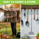 thumbnail image 5 of Rastrillo WORKPRO de mango largo ajustable de 185 cm, 5 of 9