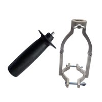 Magideal - Adaptador De Broca Para Agujeros Cuadrados, Soporte De Fijación, Herramienta De Carpintería, Abrazadera Ajustable Resistente, Diámetro De 35Mm-55Mm Pa