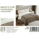 thumbnail image 1 of Manta Frasada Con Chiporro Diseño Liso Plaza Y Media, 1 of 2