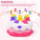 thumbnail image 4 of Juguete Pastel de Cumpleaños Love&Mini Musical Interactivo para Niños Pequeños, 4 of 9