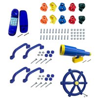 Bothyi - Accesorios Para Juegos Infantiles, Piezas De Barco Pirata Para Casa De Juegos, Casa Del Árbol, 15 Uds.