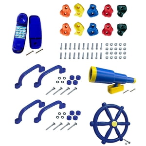 Bothyi - Accesorios Para Juegos Infantiles, Piezas De Barco Pirata Para Casa De Juegos, Casa Del Árbol, 15 Uds.