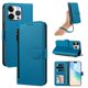 thumbnail image 1 of Funda con Billetera para [iPhone 13 Pro] con Bolsillo Zipper y Tarjetero Azul lago, 1 of 6