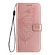 thumbnail image 2 of Funda cartera mariposa para Samsung Galaxy S24 con soporte y ranuras para tarjetas Oro rosa, 2 of 5