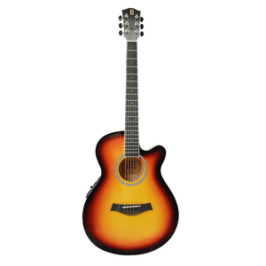 Guitarra Thin Eq Cuerda Metálica 40"" 3 Bil-403-Eq-Sb Bilbao