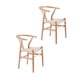 thumbnail image 1 of Pack 2 Sillas Wishbone Madera - Natural, 1 of 3