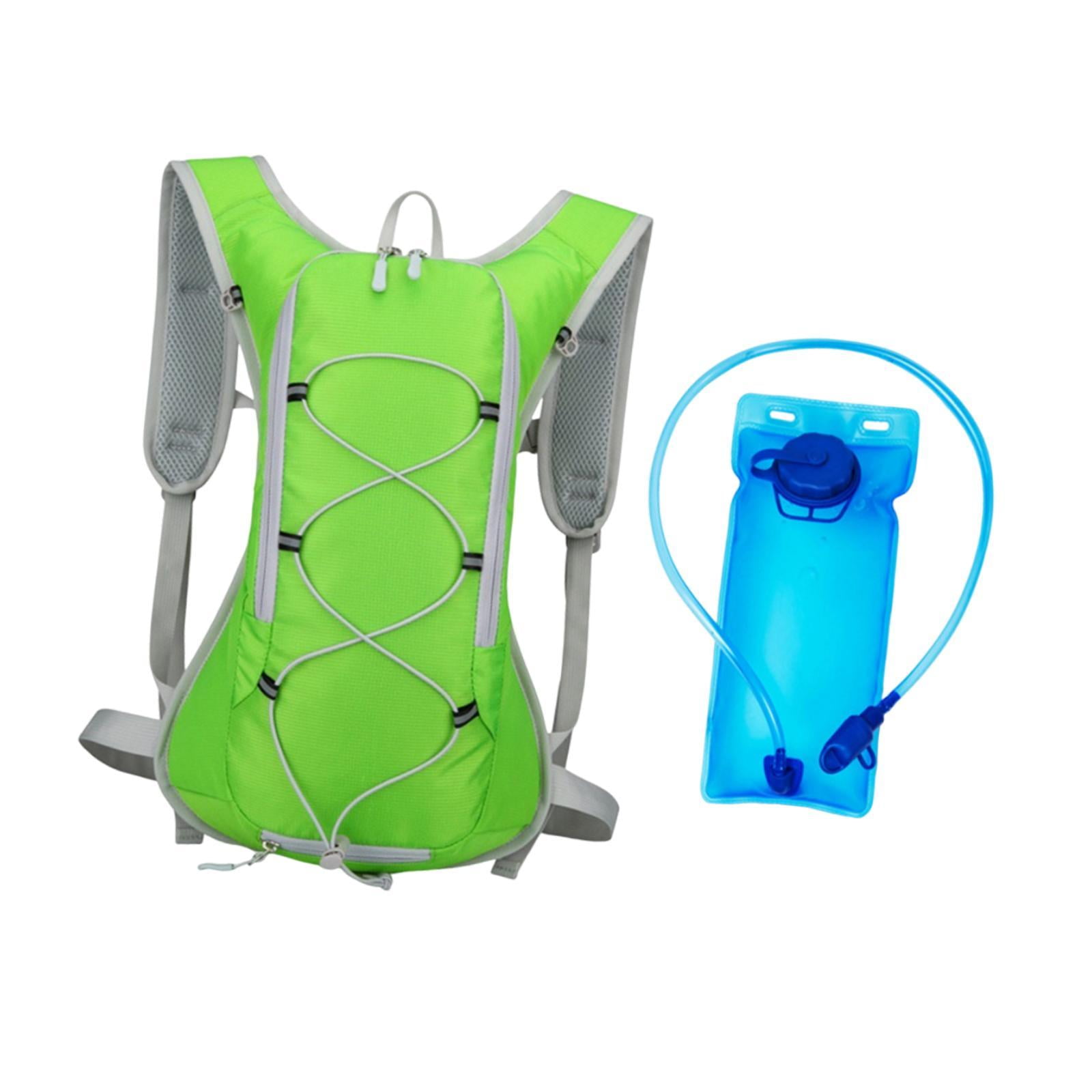 Magideal - Mochila De Hidratación Para Correr, Transpirable, Para Viajes De Montaña, Para Correr, Ligera, Para Senderismo, Paquete De Agua Para Montar A Caballo Verde