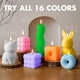 thumbnail image 3 of Set de tintes para cera de velas - 16 colores para hacer velas de soya 5.6 g, 3 of 6
