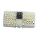 thumbnail image 3 of 600 Cuentas Brillantes Multifuncionales Para Manualidades, Aretes, Pulseras, Color Beige, 3 of 5