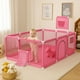 thumbnail image 3 of Corral Infantil 128cm con Aro de Básquet y Puerta Segura, 3 of 7