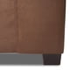 thumbnail image 5 of Sofá Senna 3 Cuerpos Tela Felpa Chocolate, 5 of 6